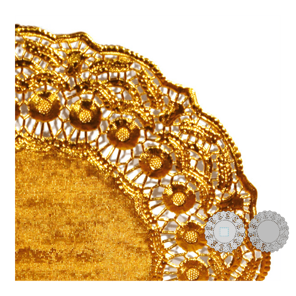 Classic Gold metallic dots